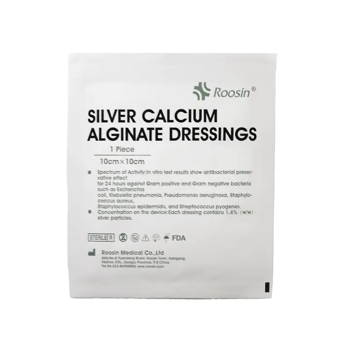 پانسمان آلژینات کلسیم نقره روزین | Roosin Silver Calcium Alginate